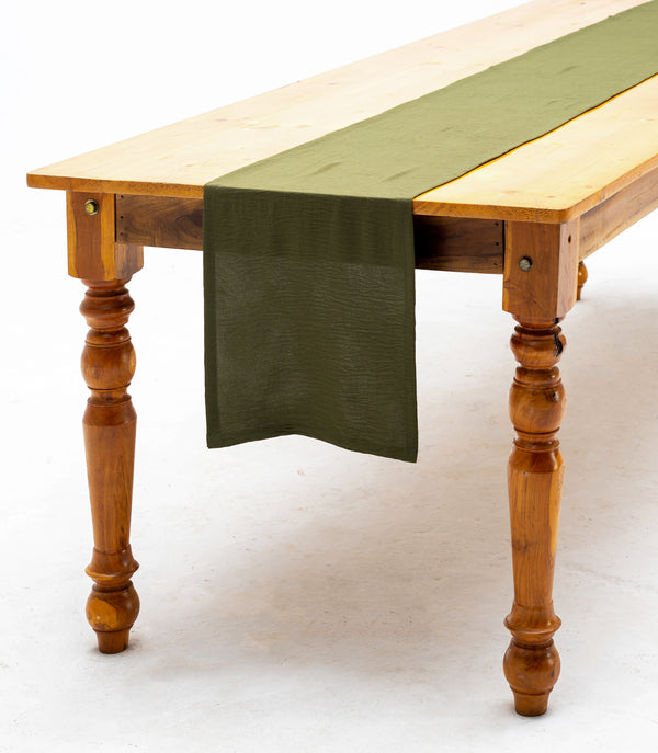 Table Runner - Forest Green