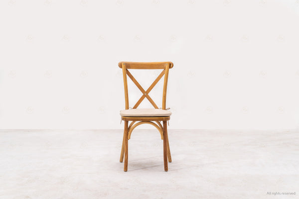 Crossback Chair - Light Brown