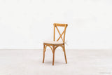 Crossback Chair - Light Brown