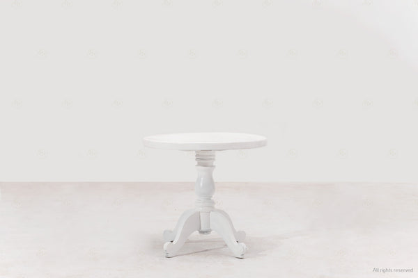 Kids Cake Table - White