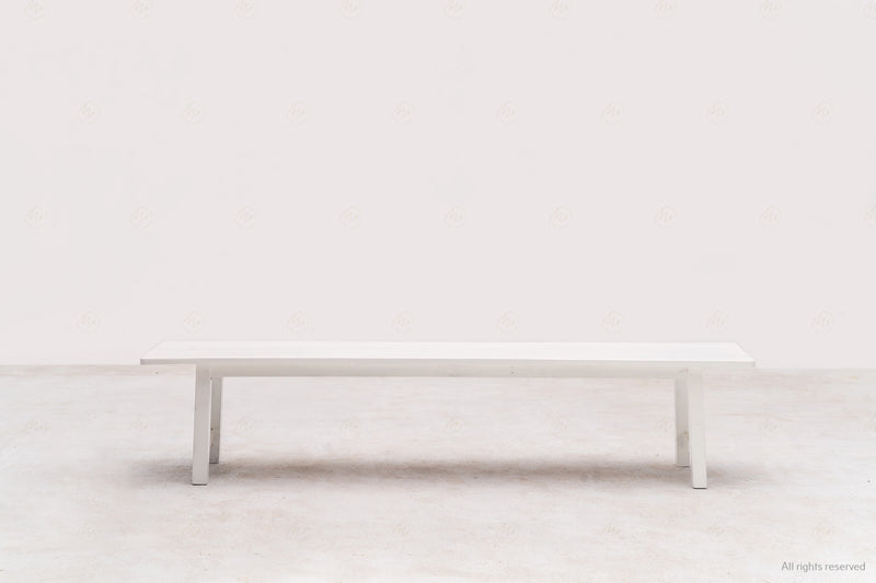 Ceremony Bench - White