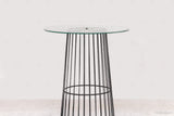 Wire Cocktail Table - Black