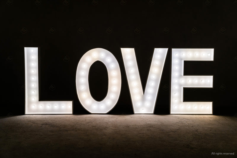 Marquee Letters LOVE (L)