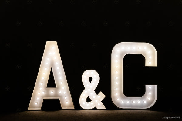 Marquee Letters - Initials (L)