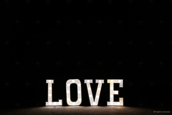 Marquee letters -  LOVE