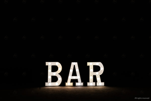 Small Marquee letters - BAR